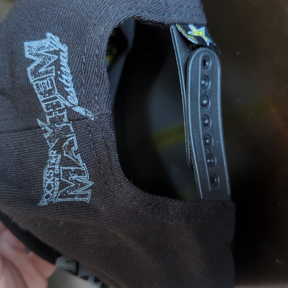 Rockstar Mayhem Festival Flat Brim Adjustable Hat - Picture 3 of 5